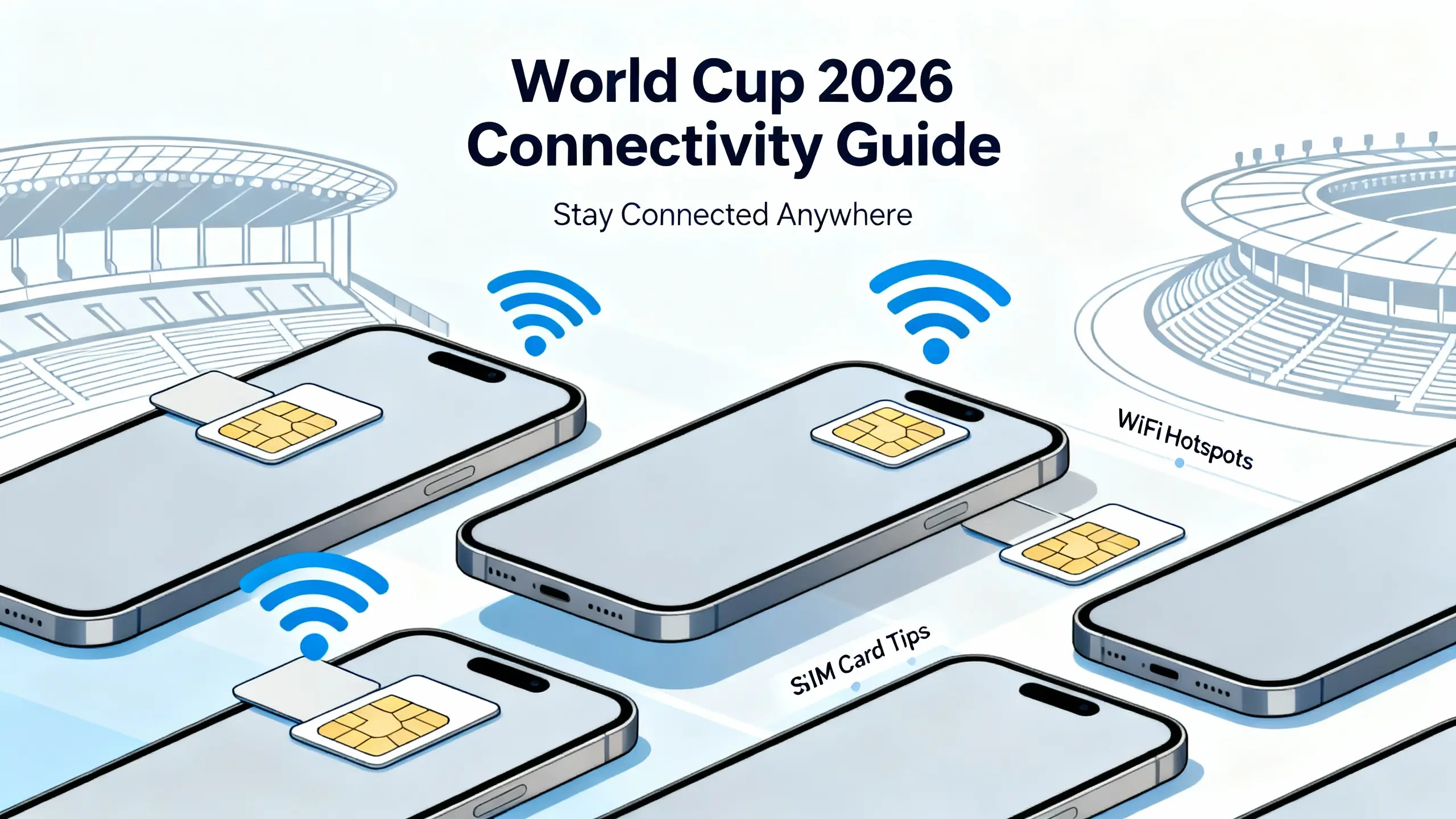 World Cup 2026 Connectivity Guide: Phone Plans, SIM Cards & WiFi