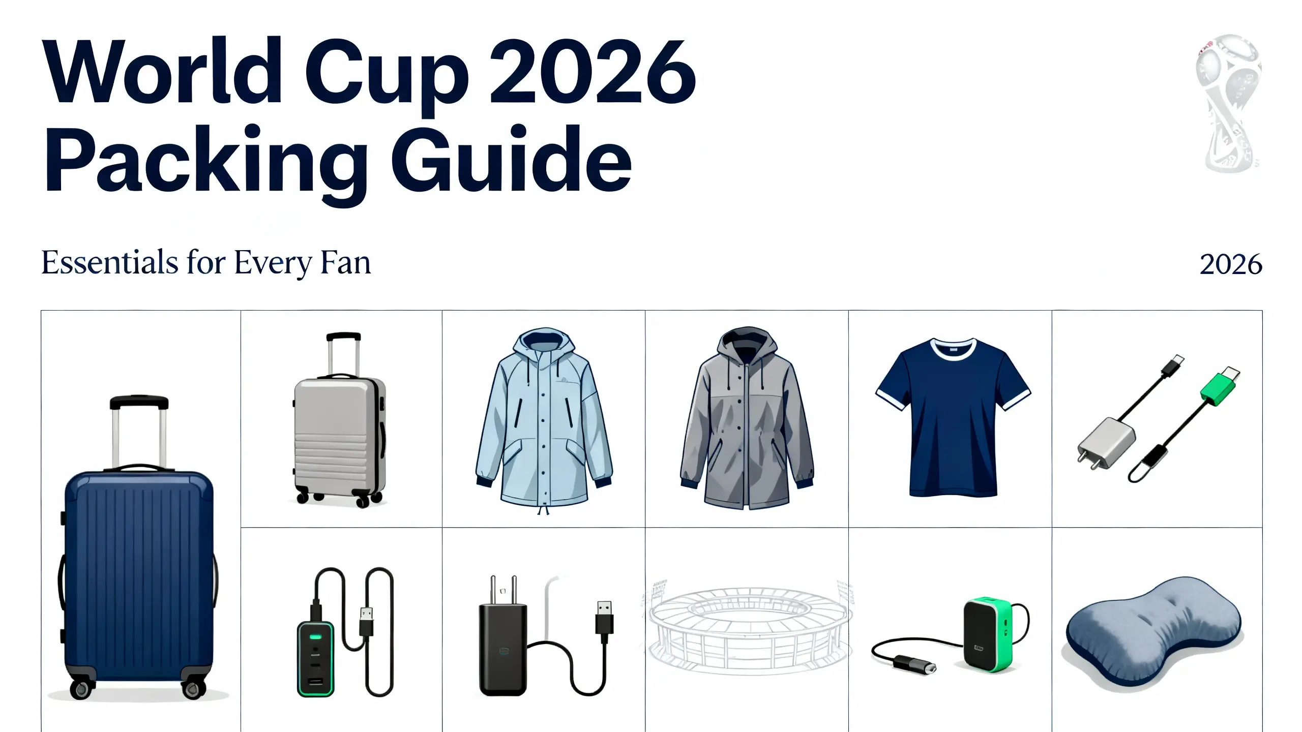 World Cup 2026 Packing Guide: Ultimate Checklist for All Weather